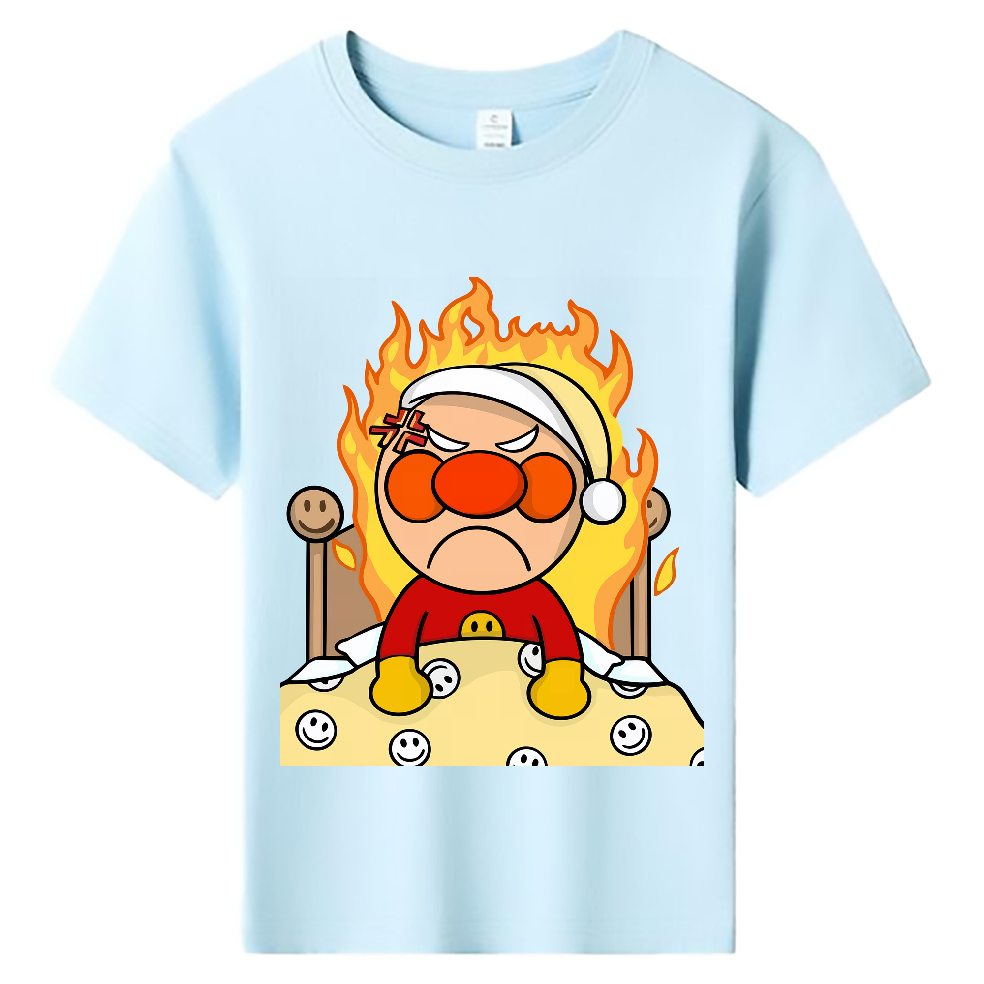 （画像用） アンパンマン Anpanman 綿100％キッズTシャツ（フロントプリント）